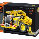 gradbeni set iM.MASTER 2v1 gradbeni avto in letalo, 361 delov