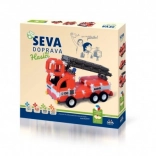 Seva Doprava – gasilci, sestavljanka 545 delov