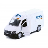 Kovinski avto PPL z vratci, ki se odpirajo