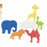 Teddies vodne nalepke zoo – set 6 kosov