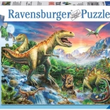 Ravensburger sestavljanka Doba dinozavrov 100 kosov