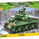Konstrukcijski set tank COBI Sherman M4A3E2 Jumbo Cobra King (720 kosov)