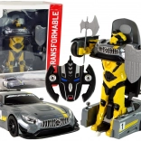 RC avto RASTAR Mercedes-AMG GT3 transformirajoči robot 1:14