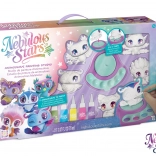 Nebulous Stars barvanje animoušov z vrtljivim stojalom