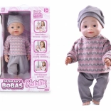 Interaktivna lulajoča punčka 43 cm NATALIA COLLECTION