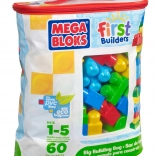 Mega Bloks First Builders velika vreča kock (60 kosov)
