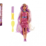 Lutka Anlily z dolgimi lasmi in dodatki