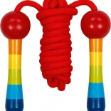 Nastavljiva skakalna vrv Mavrica 200 cm