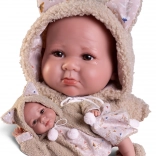 Realistična dojenčkova punčka Antonio Juan Luca z mehkim telesom 42 cm