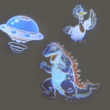 Laserske pištole s projektorjem