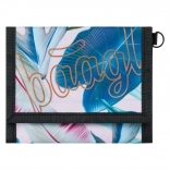 Denarnica s cvetličnim vzorcem