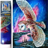 Diamantno slikanje Sovin let 30x40cm