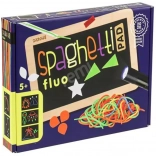 Kreativni set Spaghetti Fluo – fluorescenčni trakovi in svetlobna tabla