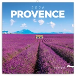 Koledar za beležke Provence 2026