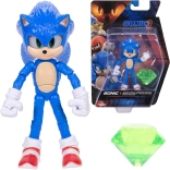 Figurica SONIC 3 ježek 12 cm s smaragdom