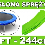 Zaščitni obroč za vzmeti trampolina 244 cm (8 FT) – zelen