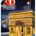 Svetleči 3D puzzle Nočna izdaja Slavolok zmage