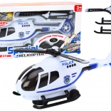 Policijski reševalni helikopter s svetlobnimi in zvočnimi učinki