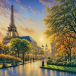 Sestavljanka Pariška eleganca 500 kosov