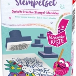 SCHMIDT Komplet žigov Mandala v kovinski škatlici