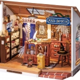 Robotime Rolife hišica DIY Čarobna trgovina čarovnice Kiki z LED