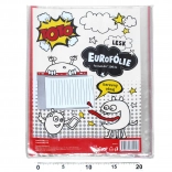 Prozorna vložna mapa A4 z barvnim zavihkom