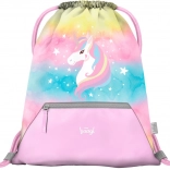 Baagl vrečka s žepom Rainbow Unicorn