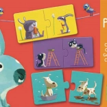 DJECO Duo sestavljanka Nasprotja