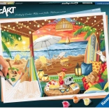 CreArt Painting Premium Series B Plaža