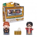 Harry Potter mini figurice Harry in Ron z dodatki – dvojni paket Micro Magical Moments