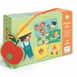 Djeco duo puzzle Prve številke