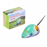 retro kovinska miška na ključek