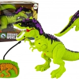 Daljinsko vodene dinozavrske luči Zvoki Zelena