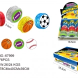 Jo-jo športna žogica s svetlobnimi učinki 5,5 cm