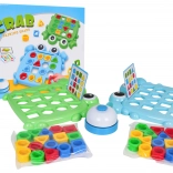 Spretnostna igra Raki – barvne oblike in zvonček