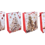 Darilna vrečka Božič velikost S