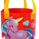 Kreativni set – vijolična torbica samorog Filcani robotki