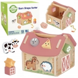 woopie green leseni barvni in oblikovni sortirnik kmetija, 13 delov