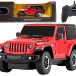 Daljinsko vodeni avto Jeep Wrangler Rubicon rdeč