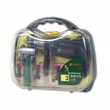 Kovček z vrtalnikom in orodjem BOSCH