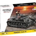 Komplet za sestavljanje tanka Panzer I Ausf. B 1:28 – 654 kosov