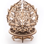 Lesene mehanske 3D sestavljanke UGEARS – cvet (101 kos)