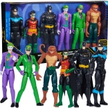 Komplet 6 figur DC Comics – Batman, Robin, Nightwing, Joker, Ugankar in Copperhead 28 cm
