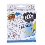 Flomastri za steklo – set 8 barv