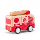 Gasilsko vozilo z osvetlitvijo in signalom