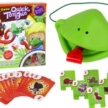 Zabavna igra s hitrim jezikom - Ujemite žužkojedega kameleona z masko