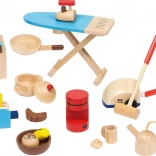 Goki lesene igrače gospodinjski aparati za igranje vlog