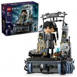 LEGO Wednesday Addams – zbirateljska figurica z vrati Akademije Nevermore