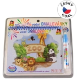 Čarobno slikanje z vodo 19 cm