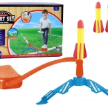 Rumeni penasti raketomet - tlačilka in 3 rakete